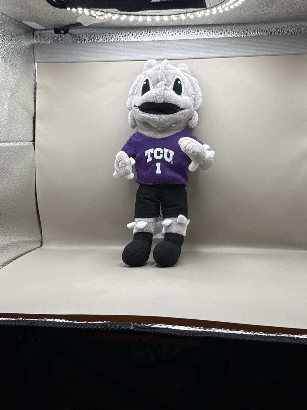 TCU Horned Frogs Super Frog Mascot Plush Toy